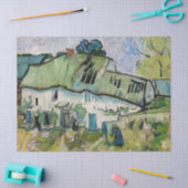 ビンセント・ヴァン・ゴッホ – 二つの姿を持つファームハウス 薄葉紙 (クラフト)