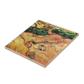 ビンセント・ヴァン・ゴッホ – 二ウサギのフィールドファインアート タイル (側面)
