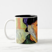 ビンセント・ヴァン・ゴッホ – 包帯された耳を持つセルフポートレート ツートーンマグカップ (左)