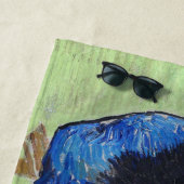 ビンセント・ヴァン・ゴッホ – 包帯された耳を持つ自己の肖像画 ビーチタオル (インサイチュ)