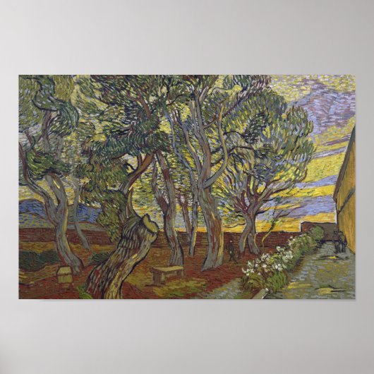 ビンセント・ヴァン・ゴッホ – 収穫(エミール・バーナード用) ポスター (正面)