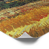 ビンセント・ヴァン・ゴッホ – 収穫 ポスター (角)