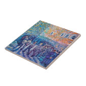 ビンセント・ヴァン・ゴッホ – 囚人の歩くザラウンド タイル (側面)