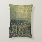 ビンセント・ヴァン・ゴッホ – 囚人の運動 アクセントクッション (裏面(縦))
