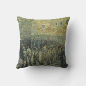 ビンセント・ヴァン・ゴッホ – 囚人の運動 クッション (裏面)