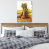 ビンセント・ヴァン・ゴッホ – 小麦のシーブ キャンバスプリント (インサイチュ (寝室))