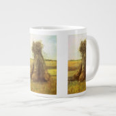 ビンセント・ヴァン・ゴッホ – 小麦のシーブ ジャンボコーヒーマグカップ (正面右)