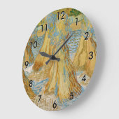 ビンセント・ヴァン・ゴッホ – 小麦のシーブ ラージ壁時計 (傾斜)