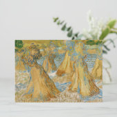 ビンセント・ヴァン・ゴッホ – 小麦のシーブ 招待状 (スタンド正面)