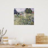 ビンセント・ヴァン・ゴッホ |庭のマドモワゼル・ガシェ ポスター (キッチン)