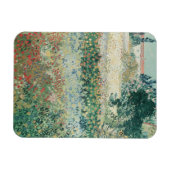 ビンセント・ヴァン・ゴッホ |庭の開花, Arles, 1888 マグネット (横)