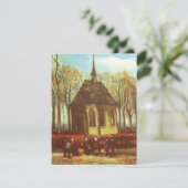 ビンセント・ヴァン・ゴッホ – 教会の人々を集めるNuenenのチャペル (スタンド正面)