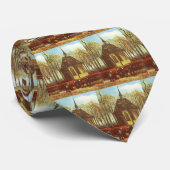 ビンセント・ヴァン・ゴッホ – 教会の人々を集めるNuenenのチャペル ネクタイ (ロール)