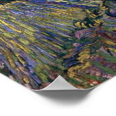 ビンセント・ヴァン・ゴッホ – 日の昇る囲まれたフィールド ポスター (角)