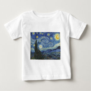 ビンセント·ヴァン·ゴッホ 星の夜1889年6月 ベビーTシャツ