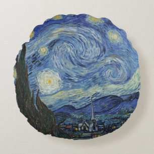 ビンセント·ヴァン·ゴッホ 星の夜1889年6月 ラウンドクッション