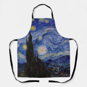 ビンセント・ヴァン・ゴッホ – 星空の夜 エプロン (正面)