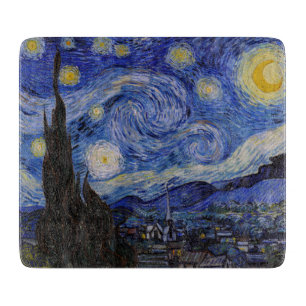 ビンセント・ヴァン・ゴッホ – 星空の夜 カッティングボード