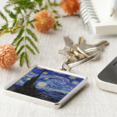 ビンセント・ヴァン・ゴッホ – 星空の夜 キーホルダー (側面)