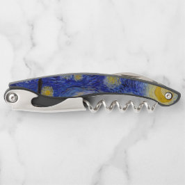 ビンセント・ヴァン・ゴッホ – 星空の夜 ソムリエナイフ