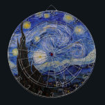 ビンセント・ヴァン・ゴッホ – 星空の夜 ダーツボード<br><div class="desc">星空の夜/ラヌイットのエトワール – 1889年ヴィンセント・ヴァン・ゴッホ</div>