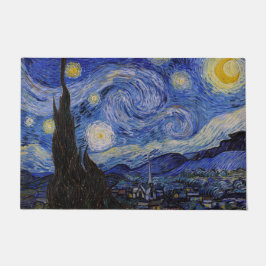 ビンセント・ヴァン・ゴッホ – 星空の夜 ドアマット