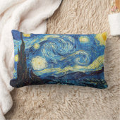 ビンセント・ヴァン・ゴッホ – 星空の夜 ランバークッション (ブランケット)