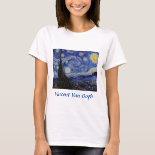 ビンセント・ヴァン・ゴッホ – 星空の夜 Tシャツ