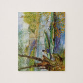 ビンセント・ヴァン・ゴッホ、春魚釣り ジグソーパズル (縦)