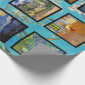 ビンセント・ヴァン・ゴッホ-最高傑作・グリッド ラッピングペーパー (角)