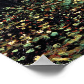 ビンセント・ヴァン・ゴッホ – 木と低成長ファインアート ポスター (角)