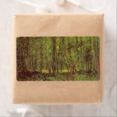 ビンセント・ヴァン・ゴッホ – 木と低成長 ラベル (インサイチュ)