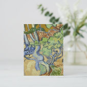 ビンセント・ヴァン・ゴッホ – 木の根 ポストカード (スタンド正面)