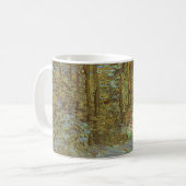 ビンセント・ヴァン・ゴッホ – 森の中の道 コーヒーマグカップ (正面左)
