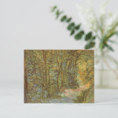 ビンセント・ヴァン・ゴッホ – 森の中の道 ポストカード (スタンド正面)