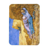 ビンセント・ヴァン・ゴッホ |正午、シエスタ、ミレットの後 マグネット (縦)