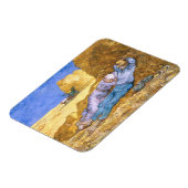 ビンセント・ヴァン・ゴッホ |正午、シエスタ、ミレットの後 マグネット (左側)