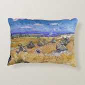 ビンセント・ヴァン・ゴッホ – 死神と小麦のスタック アクセントクッション (裏面)