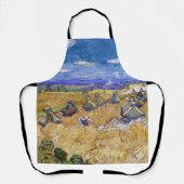 ビンセント・ヴァン・ゴッホ – 死神と小麦のスタック エプロン (正面)