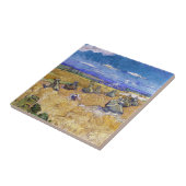 ビンセント・ヴァン・ゴッホ – 死神と小麦のスタック タイル (側面)