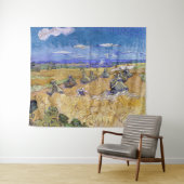 ビンセント・ヴァン・ゴッホ – 死神と小麦のスタック タペストリー (インサイチュ(横))