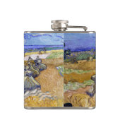 ビンセント・ヴァン・ゴッホ – 死神と小麦のスタック フラスク (裏面)