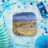 ビンセント・ヴァン・ゴッホ – 死神と小麦のスタック ペーパープレート (パーティー)