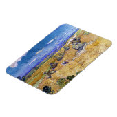 ビンセント・ヴァン・ゴッホ – 死神と小麦のスタック マグネット (左側)