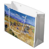 ビンセント・ヴァン・ゴッホ – 死神と小麦のスタック ラージペーパーバッグ (正面アングル)