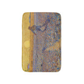 ビンセント・ヴァン・ゴッホ – 沈み込み太陽のソワー バスマット (正面縦)