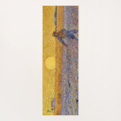 ビンセント・ヴァン・ゴッホ – 沈み込み太陽のソワー ヨガマット (裏面)