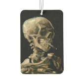 ビンセント・ヴァン・ゴッホ – 燃えるタバコのスカル カーエアーフレッシュナー (裏面)