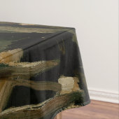 ビンセント・ヴァン・ゴッホ – 燃えるタバコのスカル テーブルクロス (インサイチュ)