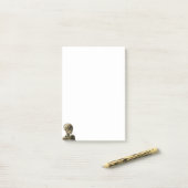 ビンセント・ヴァン・ゴッホ – 燃えるタバコのスカル ポストイット (デスク上)